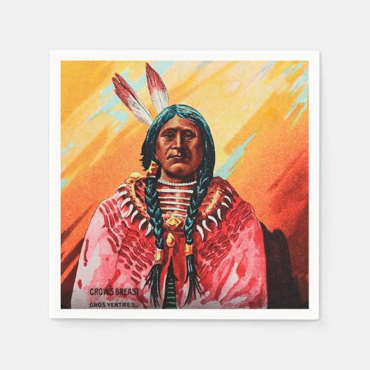 アンティーク魔法ランタングラススライドクロウズブレスト スタンダードカクテルナプキン (正面)