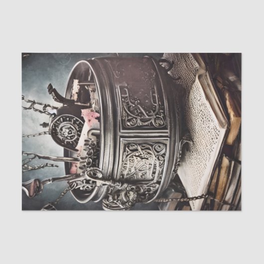 アンティーク魔術とカルドロンと魔導書 薄葉紙 (正面)