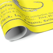 アンティーク魚釣りフィッシャーマンadsサーカ1909ルースWr ラッピングペーパー (ロールコーナー)