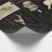 アンティーク魚釣りフィッシャーマンadsサーカ1909ルースWr ラッピングペーパー (角)