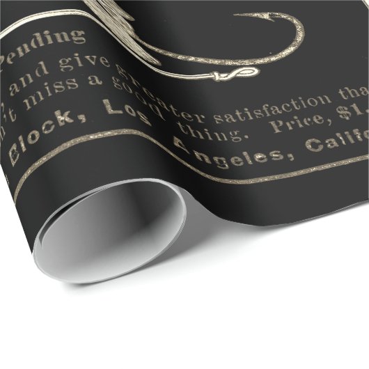 アンティーク魚釣りフィッシャーマンadsサーカ1909ルースWr ラッピングペーパー (ロールコーナー)