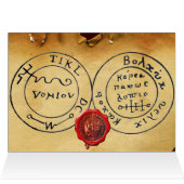 アンティーク黒海賊旗と宝の地図 (内部横(上))