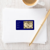 アンティーク1660世界地図Frederick de Wit ラベル (インサイチュ)