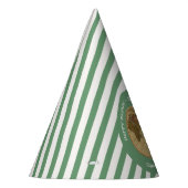 アンティーク1786東半球マップテーマパーティー パーティーハット (左)