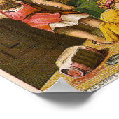 アンティーク1850年ビクトリアン果実保存広告 ポスター (角)