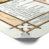 アンティーク1868世界の家きん ポスター (角)