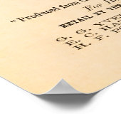 アンティーク1869スパイシーソースアド ポスター (角)