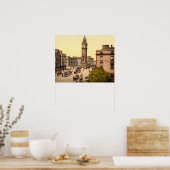 アンティーク1890年代ベルファスト通りシーンAlbert Memorial ポスター (キッチン)