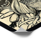 アンティーク1894植物種子サイン ポスター (角)