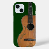 アンティーク1900年代前半アコースティックギター Case-Mate iPhoneケース (裏面)