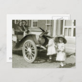 アンティーク1911ロードスター ポストカード (正面/裏面)