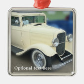 アンティーク1920sカーメタルオーナメント メタルオーナメント (正面)