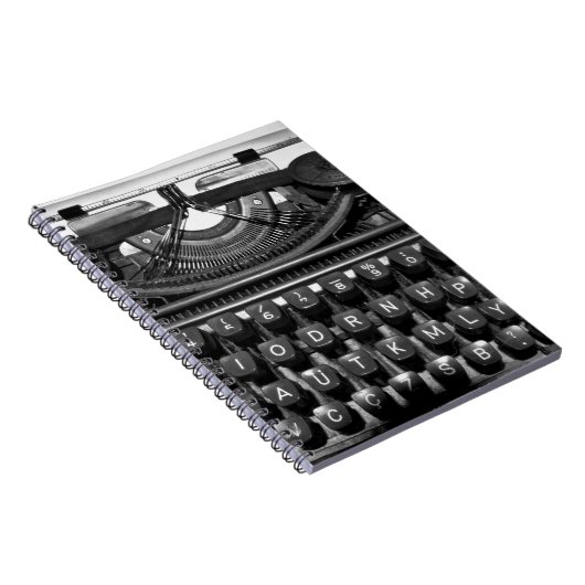 アンティーク60s rで使用される古いタイプライター ノートブック (右側)