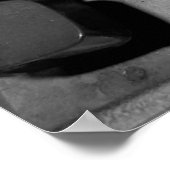 アンティーク60s rで使用される古いタイプライター ポスター (角)