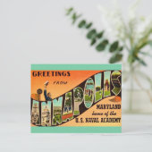 アンティーク アナポリス MD グリーティング ポストカード (スタンド正面)