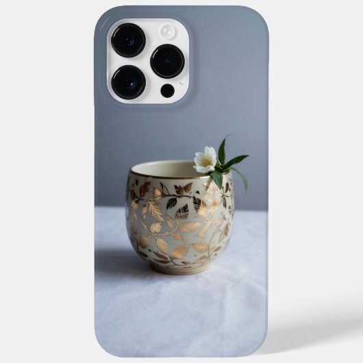 アンティーク カップ ケース Case-Mate iPhoneケース (裏面)