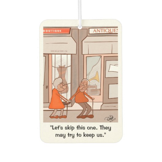 アンティーク カーエアーフレッシュナー (正面)