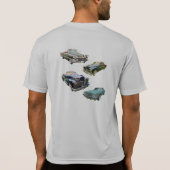 アンティーク カー バーン ザ カーズ Tシャツ (裏面)