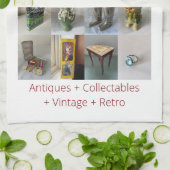 アンティーク キッチンタオル (折り畳み)