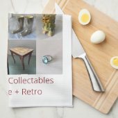 アンティーク キッチンタオル (四つ折り)