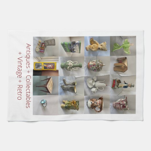 アンティーク キッチンタオル (横)