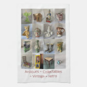 アンティーク キッチンタオル (縦)