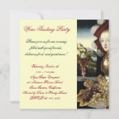 アンティーク・グレープ・ヴィンヤード ワイン・テイスティング・パーティー ワックス・シール 招待状 (裏面)