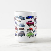 アンティーク コーヒーマグカップ (中央)