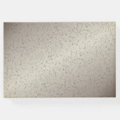 アンティーク ゴールド グリッター ゲストブック (裏面)