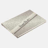 アンティーク ゴールド グリッター ゲストブック (コーナー)