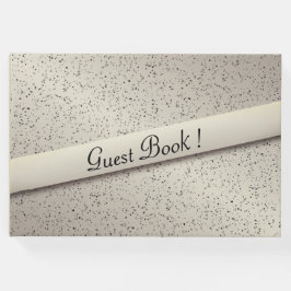 アンティーク ゴールド グリッター ゲストブック