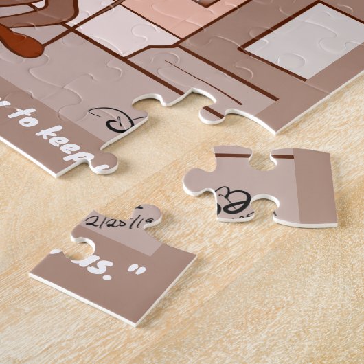 アンティーク ジグソーパズル (側面)