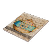 アンティーク ティーポット タイル (側面)