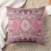 アンティーク&トライバルinピンクAIアート クッション (ブランケット)