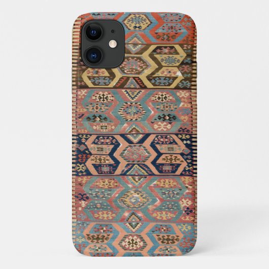 アンティーク トルコ ラグ カーペット キリム Case-Mate iPhoneケース (裏面)