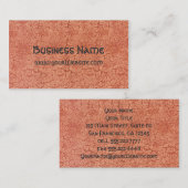 アンティーク ビクトリアン ウィリアム モリス 花柄 ダマスク 名刺 (正面/裏面)