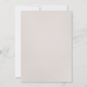 アンティーク ピオニー バブル ブライズ シャワー フォイル 招待状 (裏面)