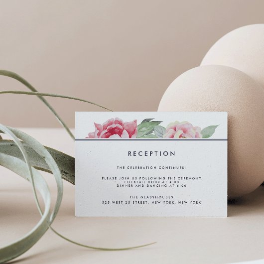 アンティーク ピオニー 結婚式 披露宴 招待状