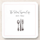 アンティーク フラットウェア フード ビジネス アーティザン フードー コースター (正面)