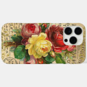 アンティーク フランスバラ Case-Mate iPhoneケース (裏面 (横))