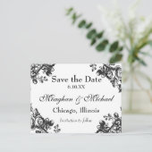 アンティーク フローラル グリーンナリー 案内ポストカード (スタンド正面)