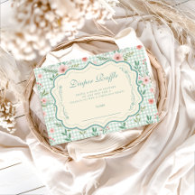 アンティーク フローラル スカロップ ディッパー ラッフル