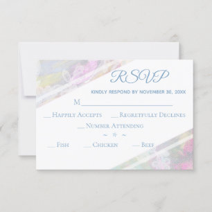 *~*アンティーク フローラル ラッチ ロマンチック ウェディング 出欠カード