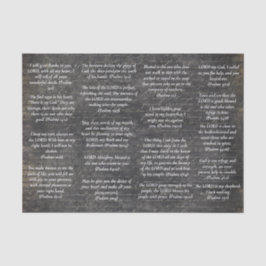 アンティーク・ブラックに関する雑誌の詩編の聖句 薄葉紙