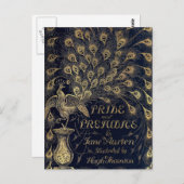 アンティーク プライドと偏見 ピーコックエディション カバー ポストカード (正面/裏面)