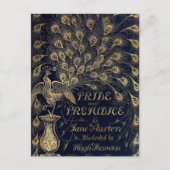アンティーク プライドと偏見 ピーコックエディション カバー ポストカード (正面)