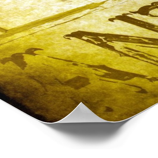 アンティーク ポスター (角)