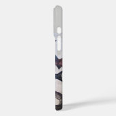 アンティーク モザイク 魚, 海 オーシャン モノグラム Case-Mate iPhoneケース (裏面 / 左)