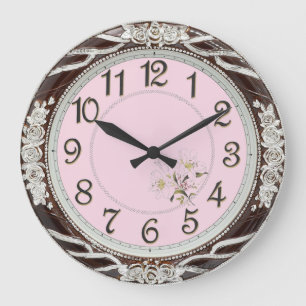 アンティーク ラージ壁時計