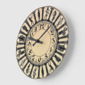 アンティーク ラージ壁時計 (傾斜)